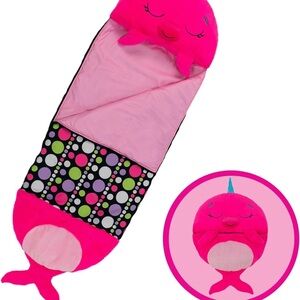 Happy Nappers Pink Narwhal Nap Pad Brand New in bag